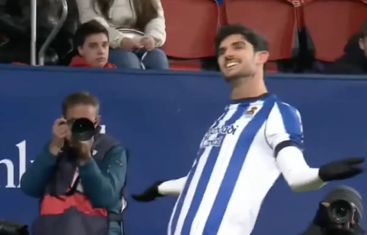 Imagem de contexto do artigo Gonçalo Guedes marca na vitória da Real Sociedad sobre o Osasuna. Ora veja