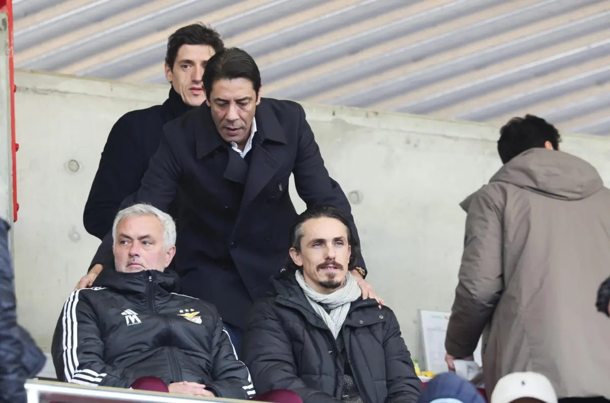 José Mourinho e Rui Costa