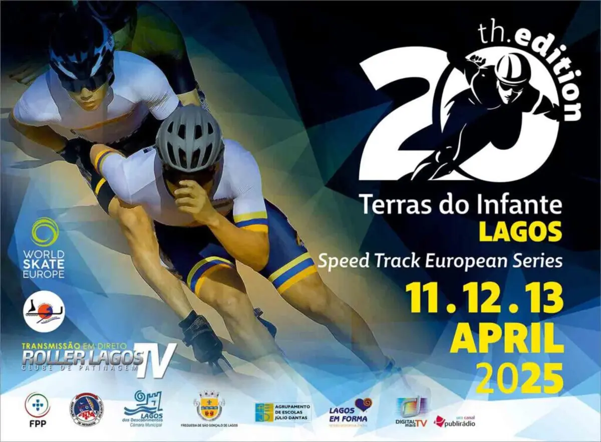 Imagem de contexto do artigo Lagos volta a ser a capital da patinagem de velocidade