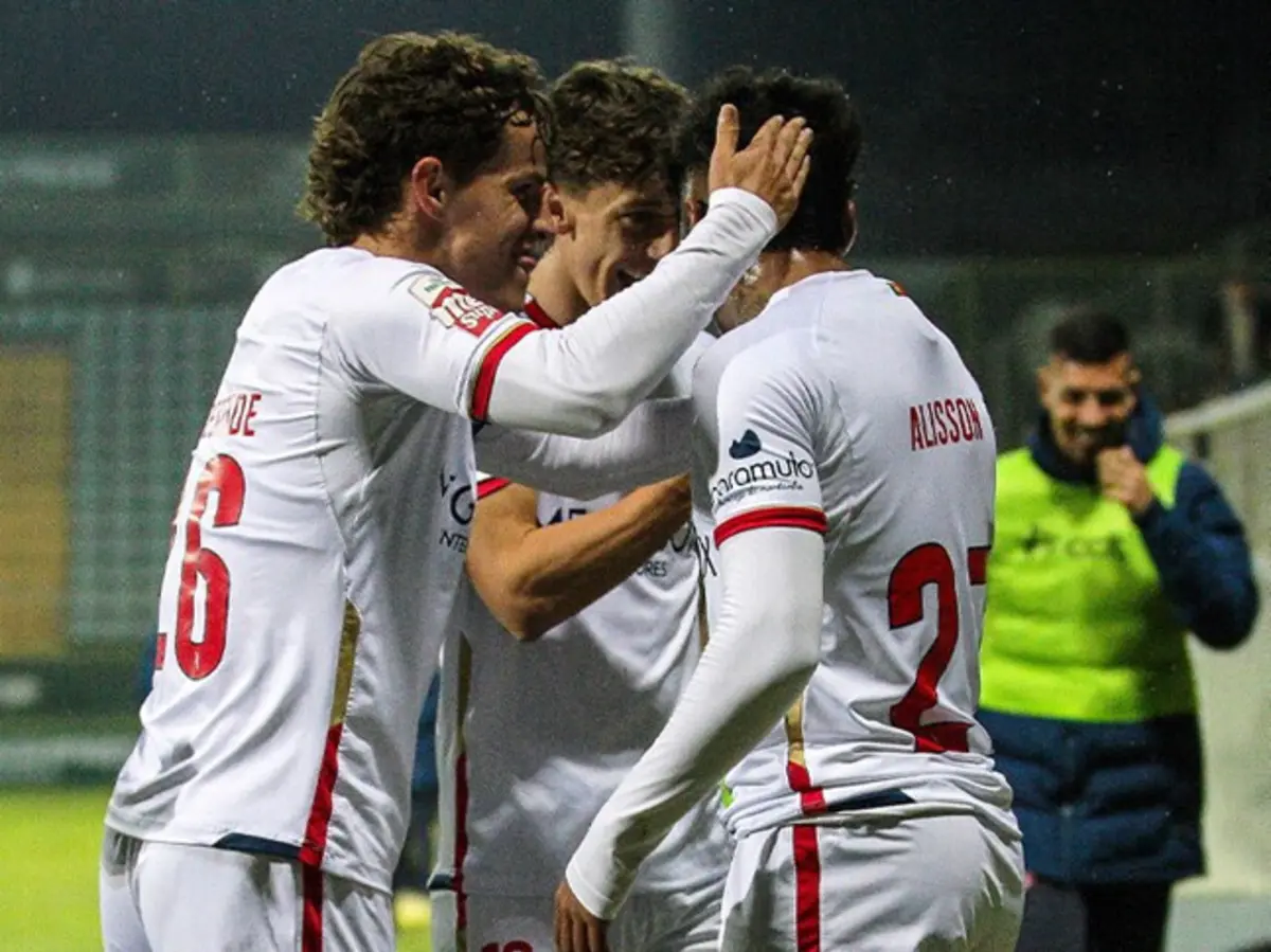 A festa do Leiria (Créditos: Liga)