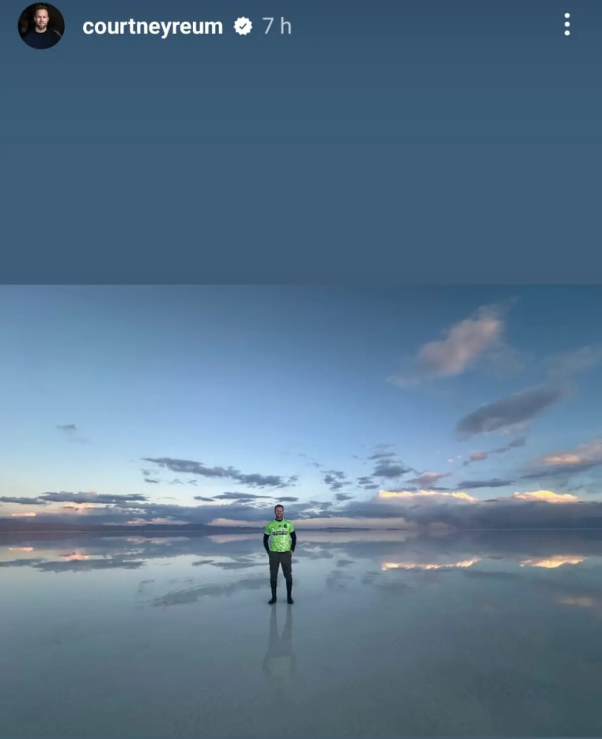 Courtney Reum no Instagram