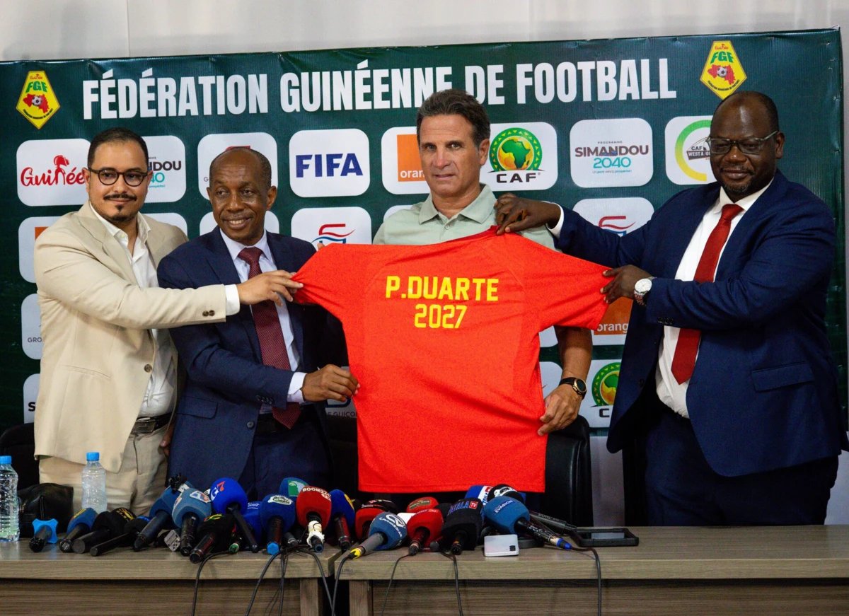 Paulo Duarte, selecionador da Guiné