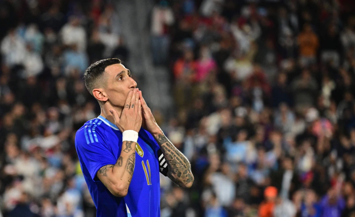 Imagem de contexto do artigo Di María emocionado: "Não pedi mais do que isso e acabei por conseguir"