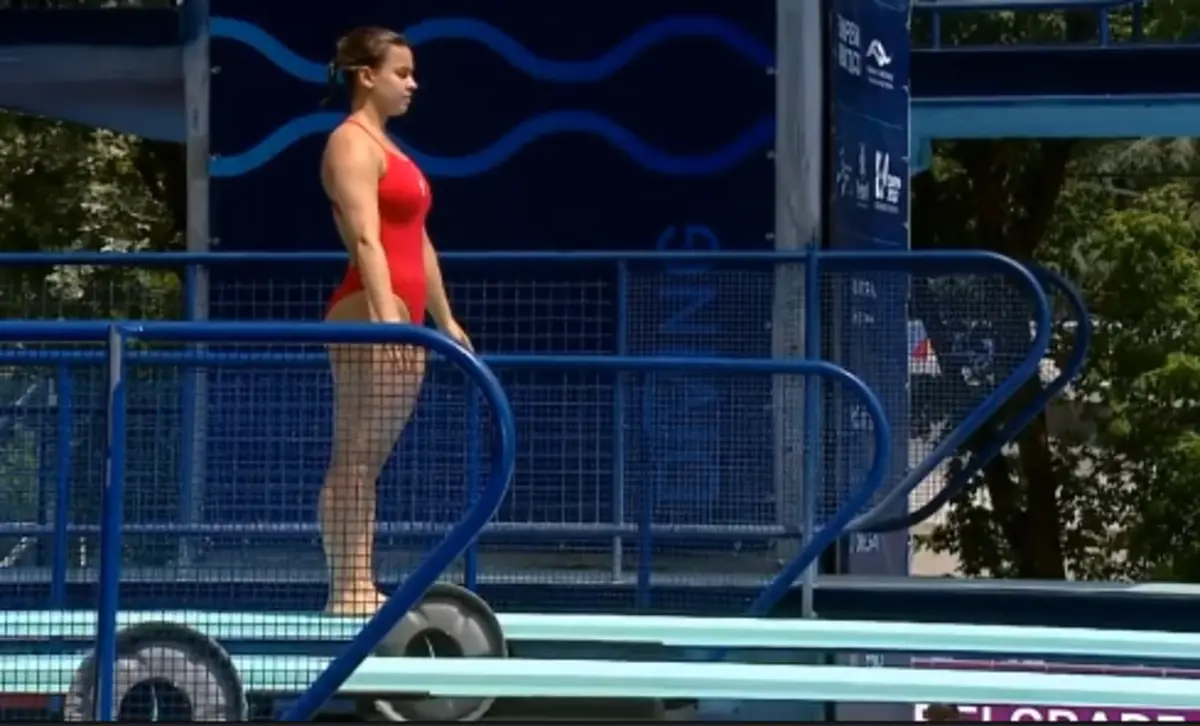 Imagem de contexto do artigo Europeus: Luísa Fragoeiro Arco falha final de prancha a três metros