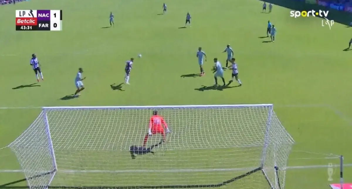 Golo de Daniel Penha (créditos: Vsports)