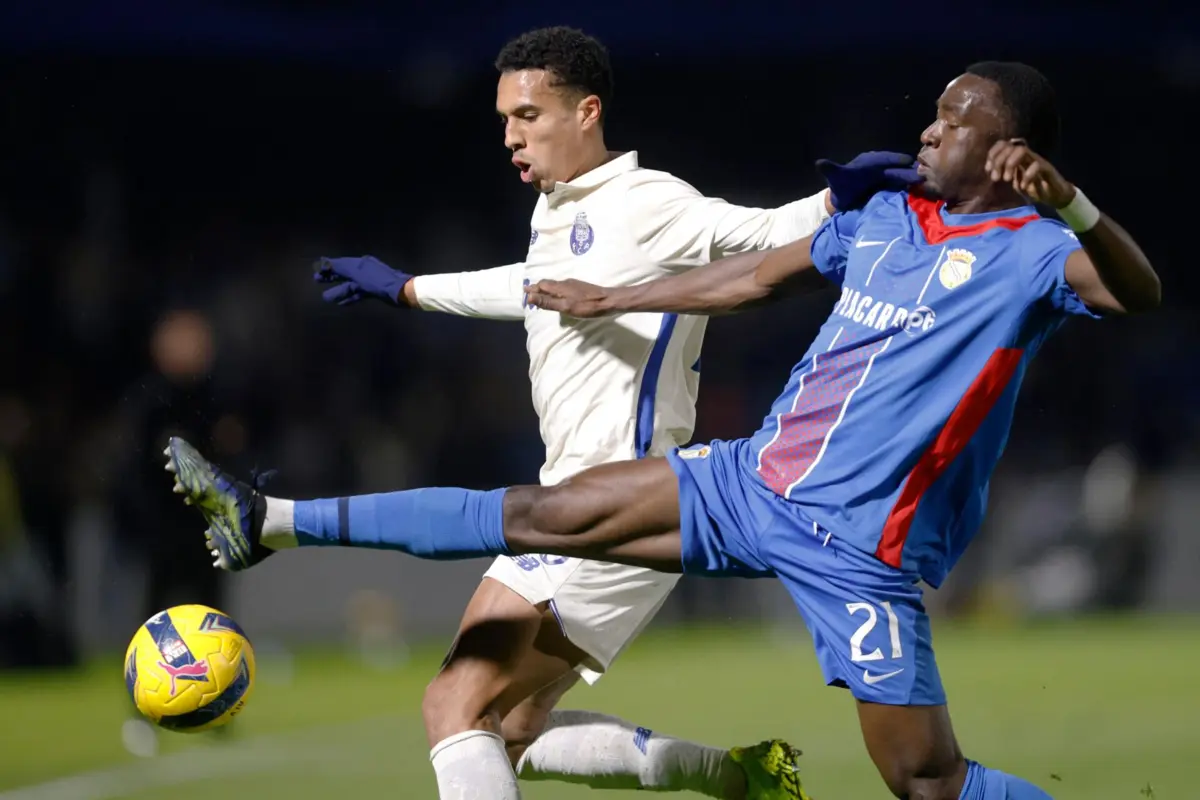 Sabit Abdulai num jogo frente ao FC Porto