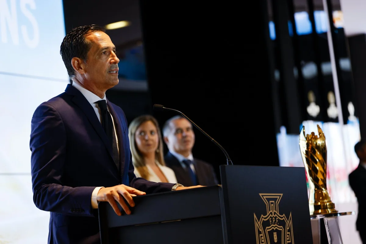 Imagem de contexto do artigo Pedro Proença anuncia infraestrutura para o futebol de praia na Cidade do Futebol