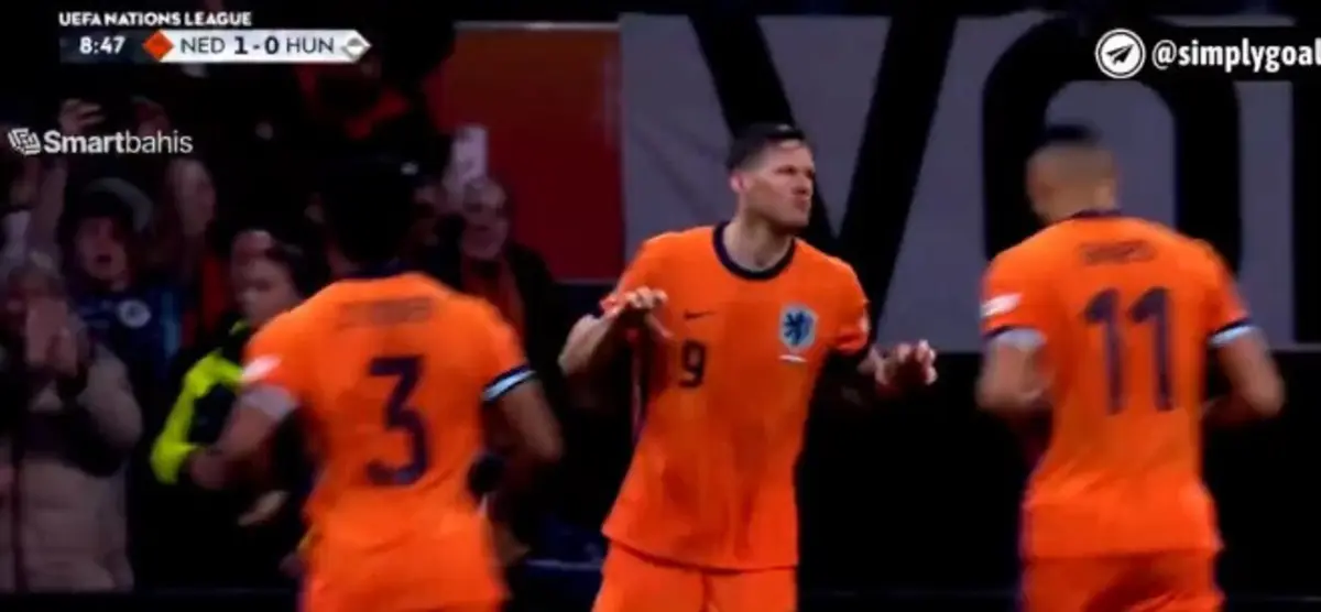 Weghorst (créditos: X/Reprodução)