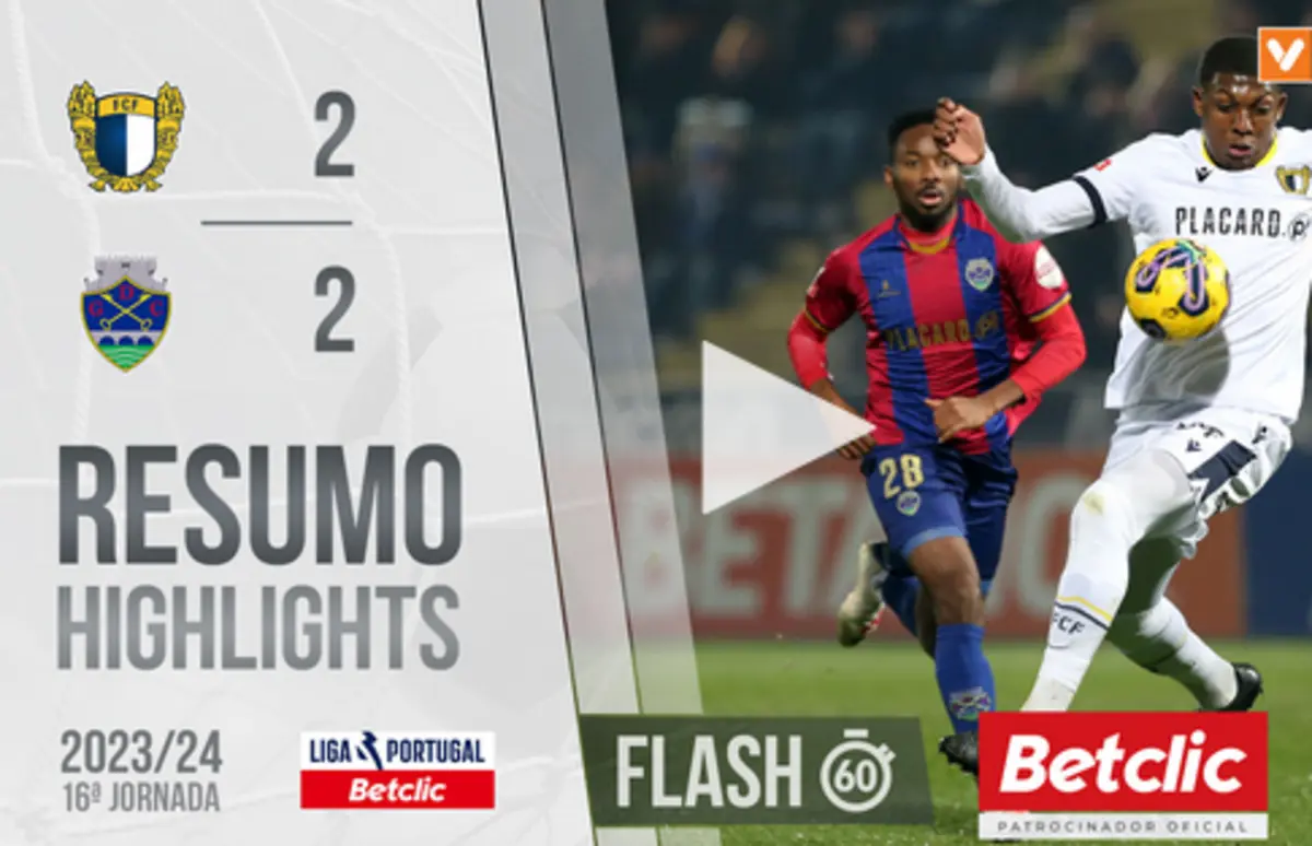 Imagem de contexto do artigo Famalicão não vai além do empate com o Chaves. Veja o resumo