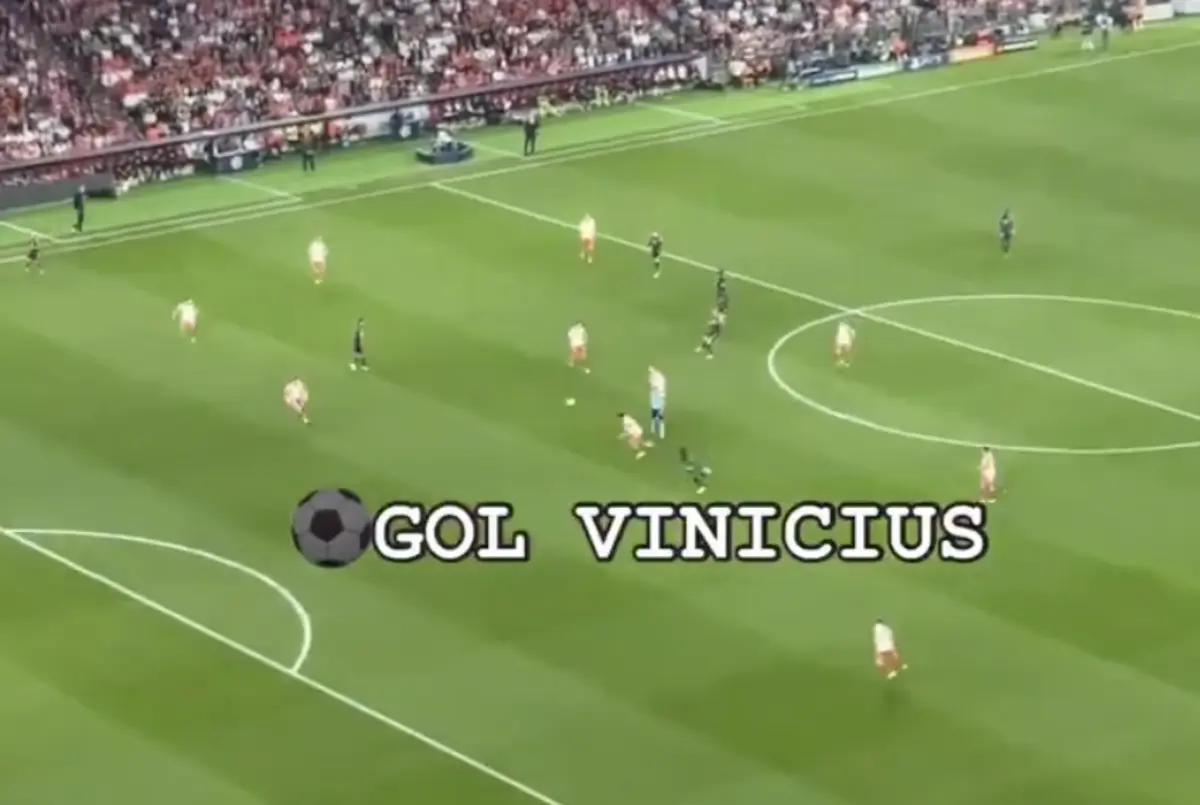 Imagem de contexto do artigo Um outro ângulo do passe de Kroos para o golo de Vinícius viraliza nas redes sociais. Ora veja