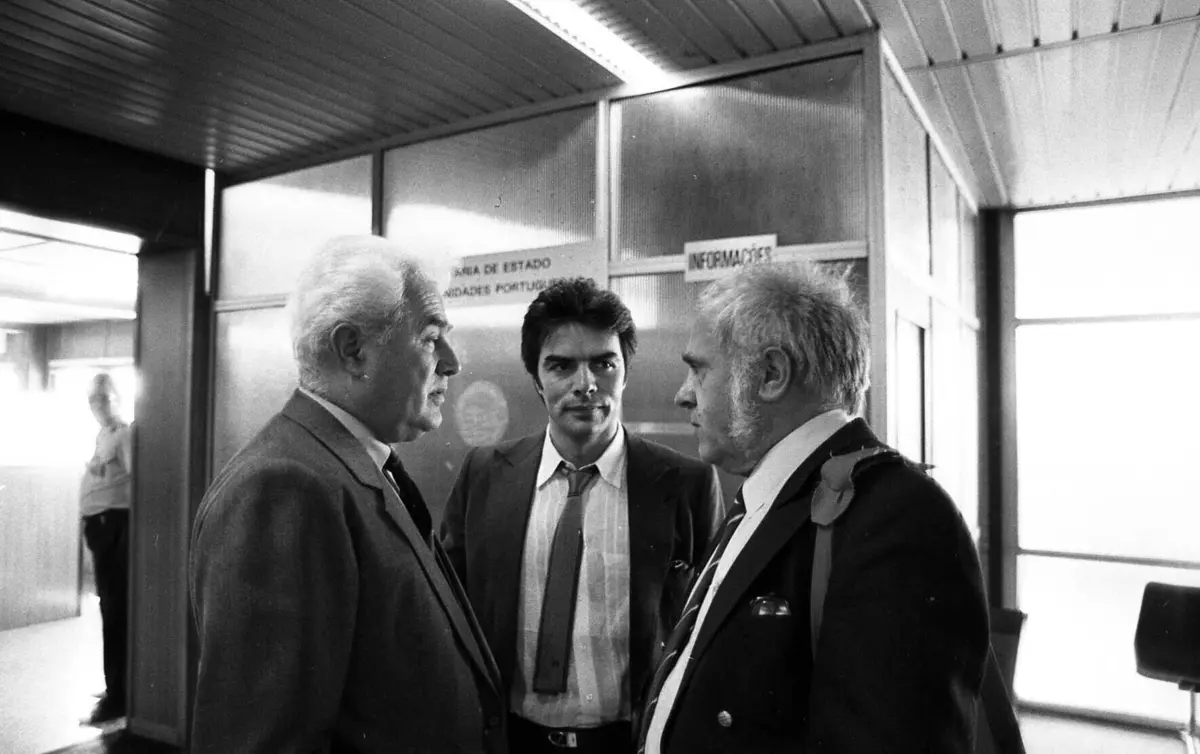 Pimenta Machado, ao centro (créditos: Global Notícias)