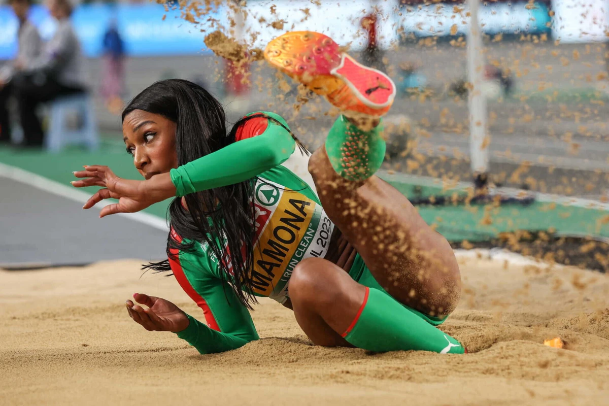 Patrícia Mamona (Créditos: EPA/TOLGA BOZOGLU)