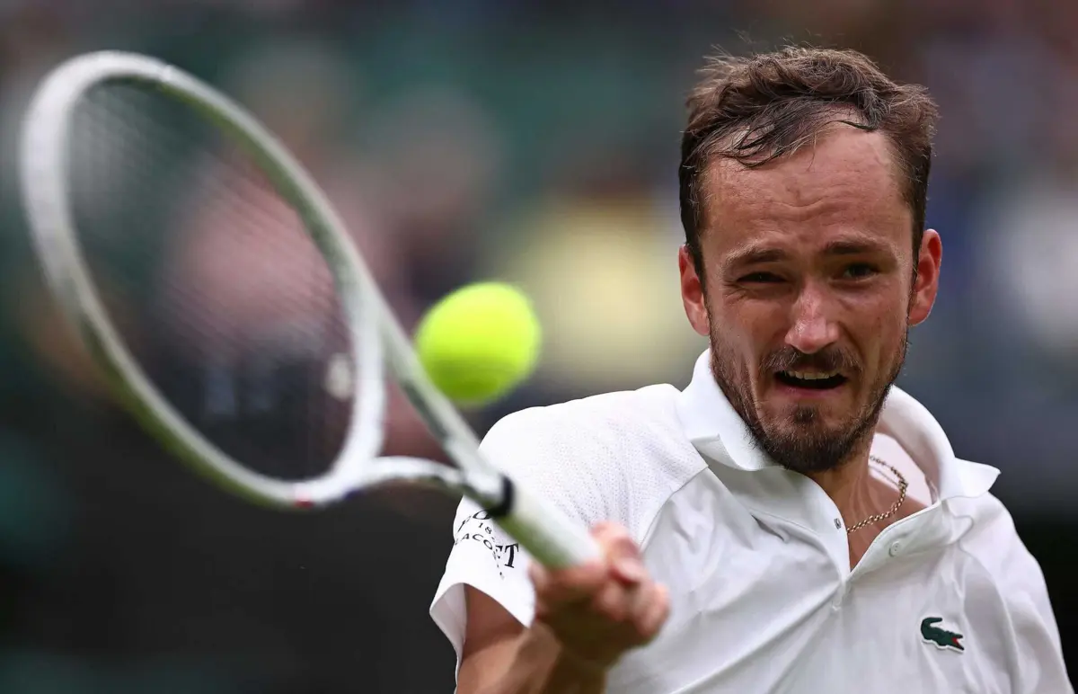 Daniil Medvedev (créditos: HENRY NICHOLLS / AFP)