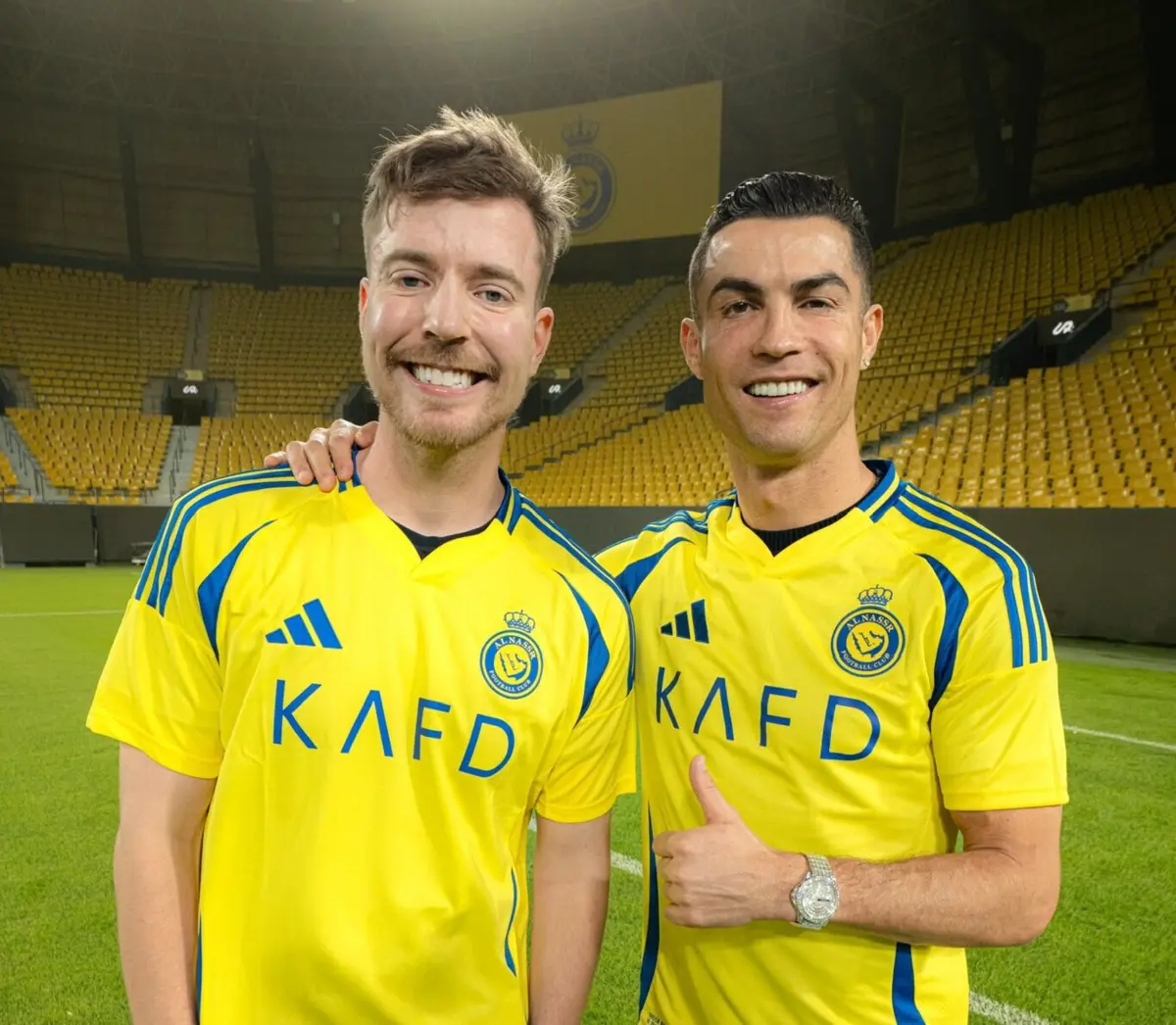 MrBeast e Ronaldo