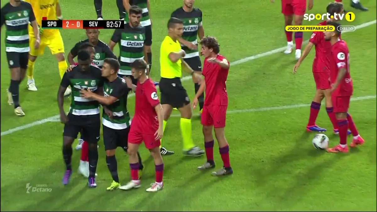 Imagem de contexto do artigo Diomande expulso com vermelho direto deixa dúvidas na Supertaça