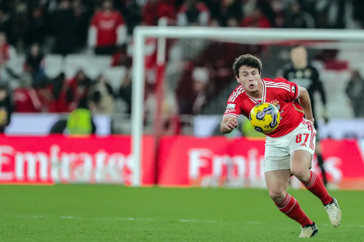 Imagem de contexto do artigo João Neves no top-5 das vendas mais caras dos jogadores de formação do Benfica