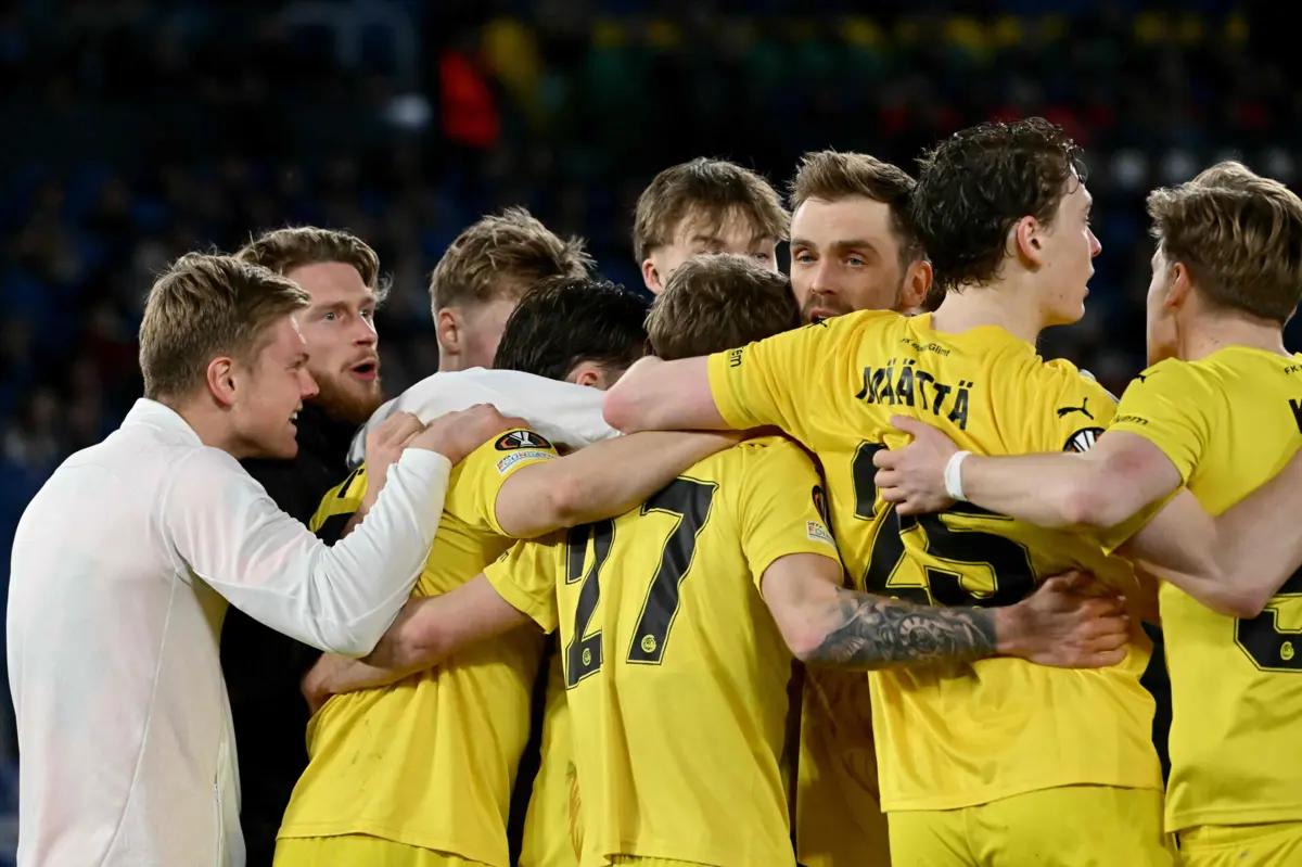 Bodo/Glimt eliminou a Lazio (créditos: AFP)