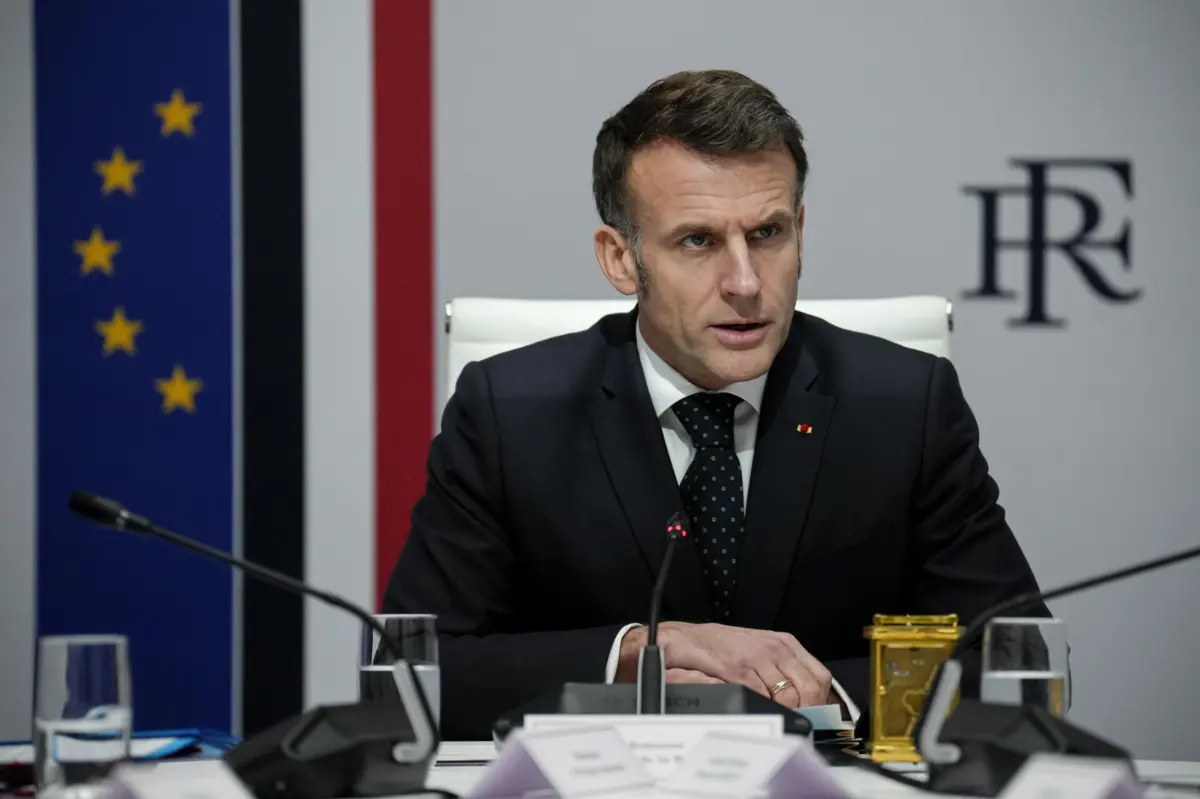 Emmanuel Macron, presidente francês
