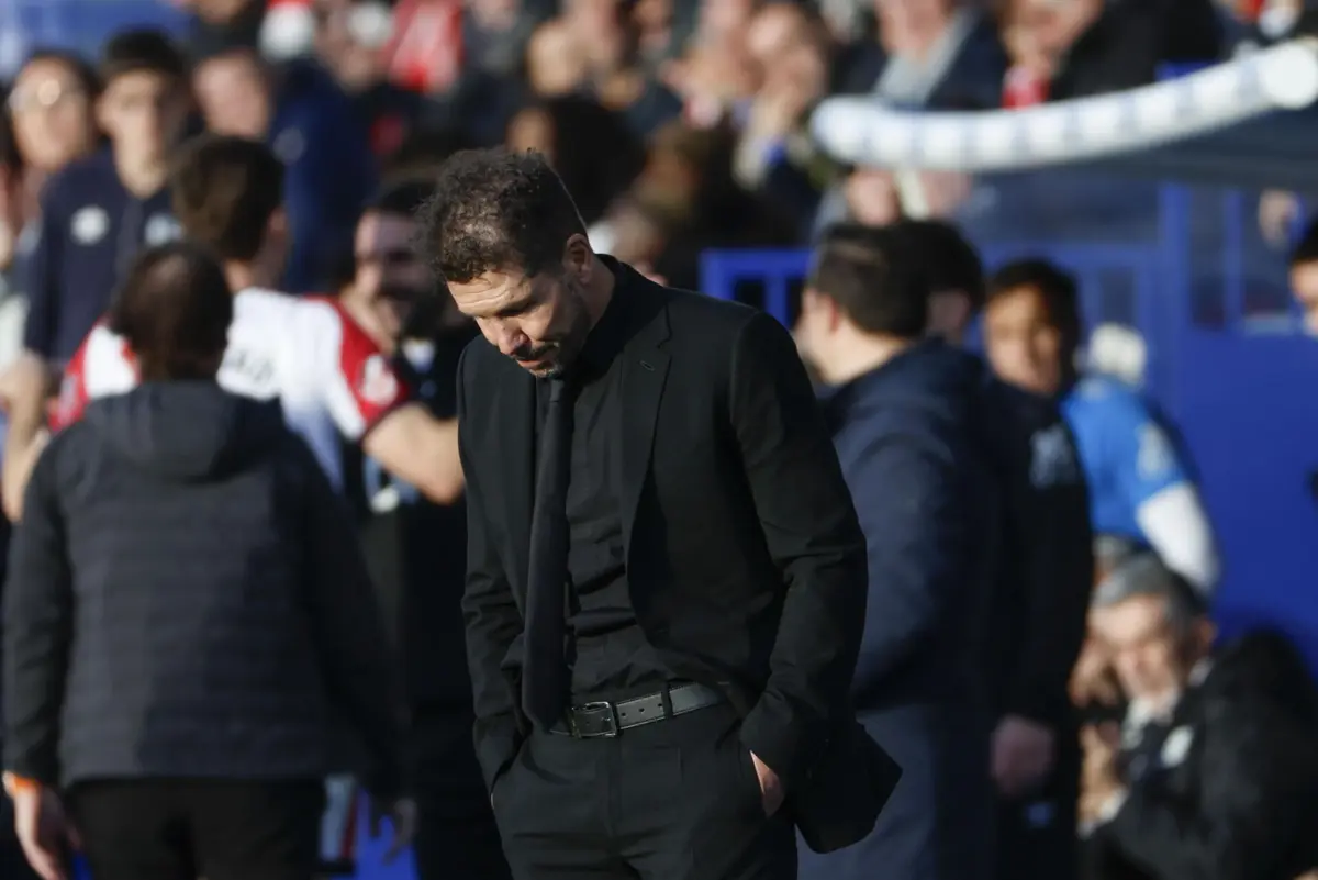 Diego Simeone, treinador do Atlético de Madrid