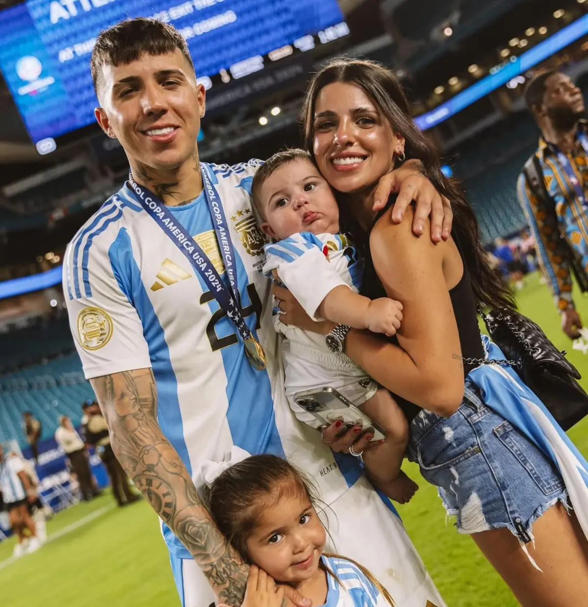 Reprodução/ Instagram Enzo Fernández