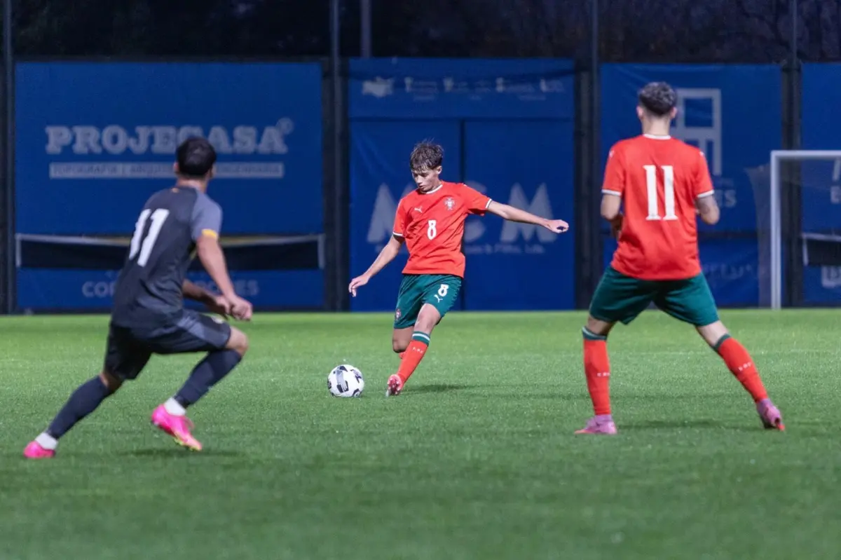 Imagem de contexto do artigo Portugal perto de qualificar-se para a Ronda de Elite, que apura para o Europeu de sub-19