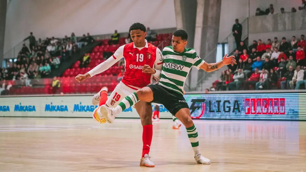 Sporting superior frente aos minhotos