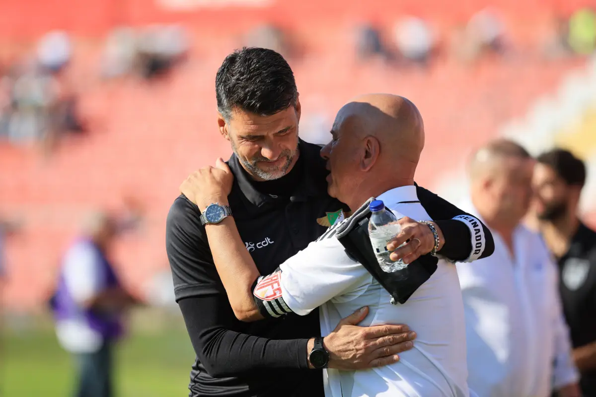 José Mota com Cristiano Bacci (Créditos: Lusa)