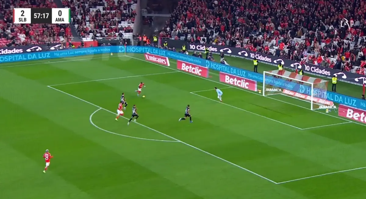 Imagem de contexto do artigo Benfica-Estrela da Amadora: Pavlidis bisa e Sidny Cabral estreia-se a marcar