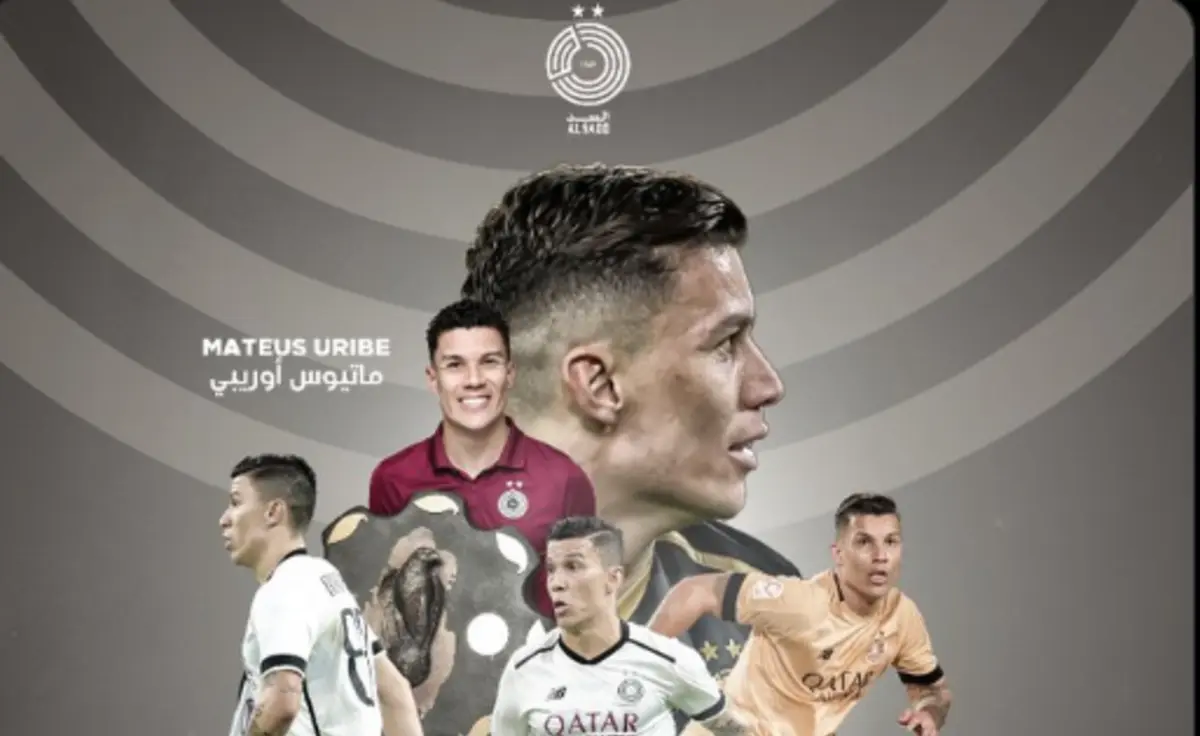 Imagem de contexto do artigo Matheus Uribe rescinde contrato e é um jogador livre no mercado