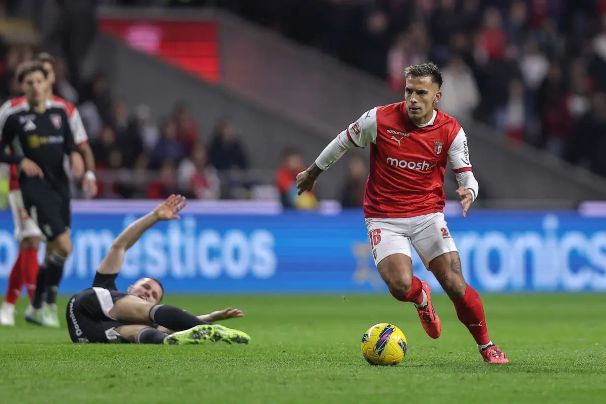 Imagem de contexto do artigo Transferência comprometida e Zalazar pode ficar em Braga