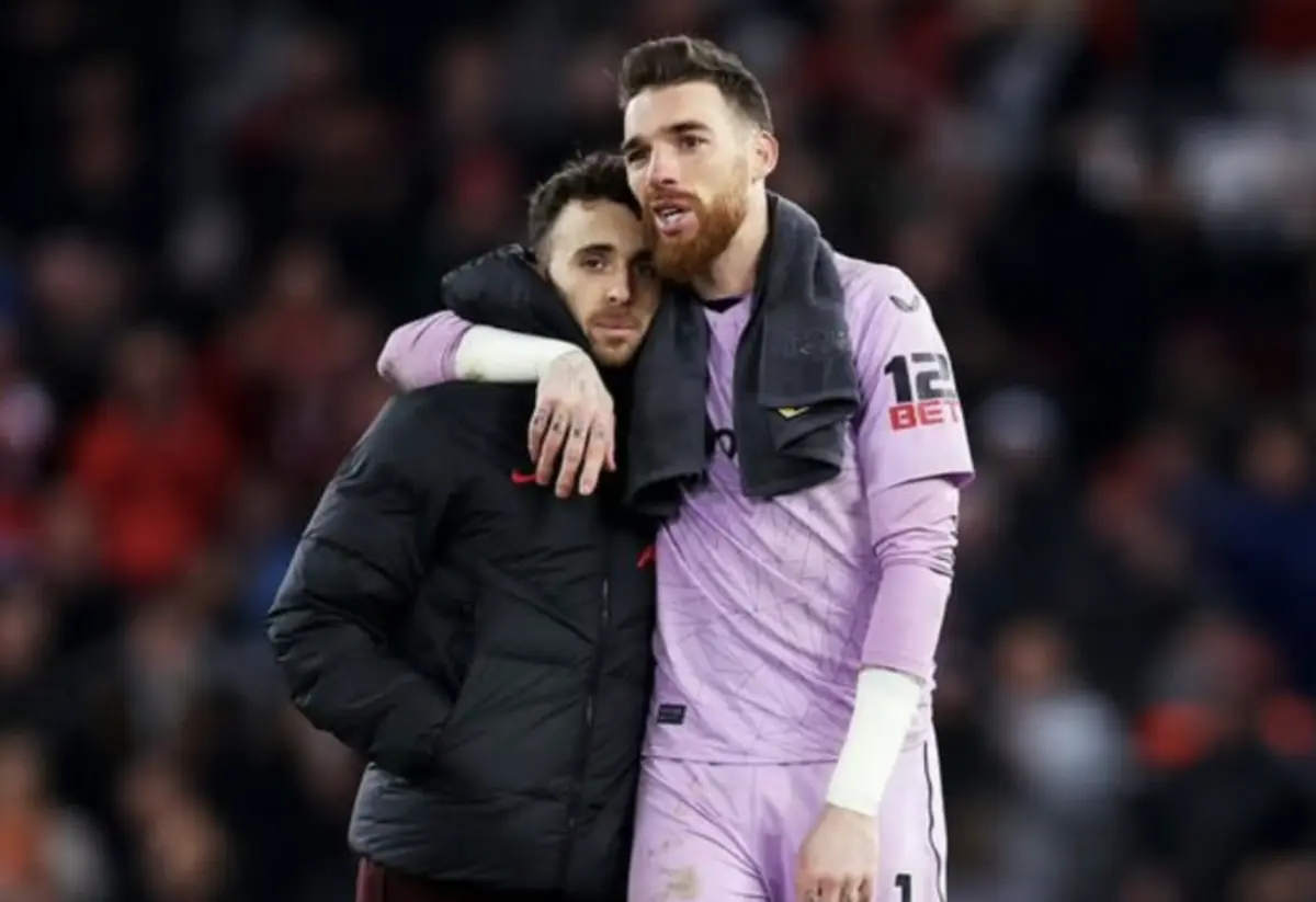 Diogo Jota e José Sá (créditos: reprodução/Instagram)