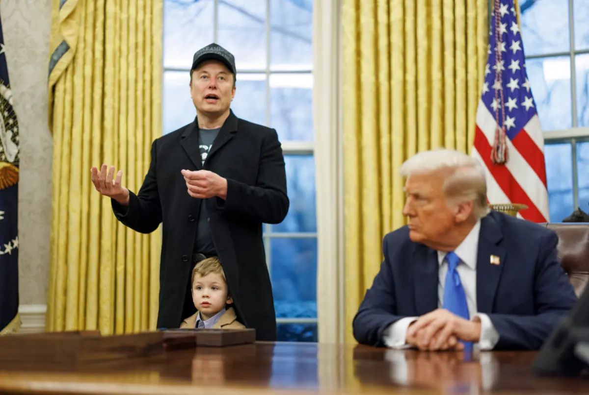 Elon Musk e Donald Trump (Créditos: EPA)