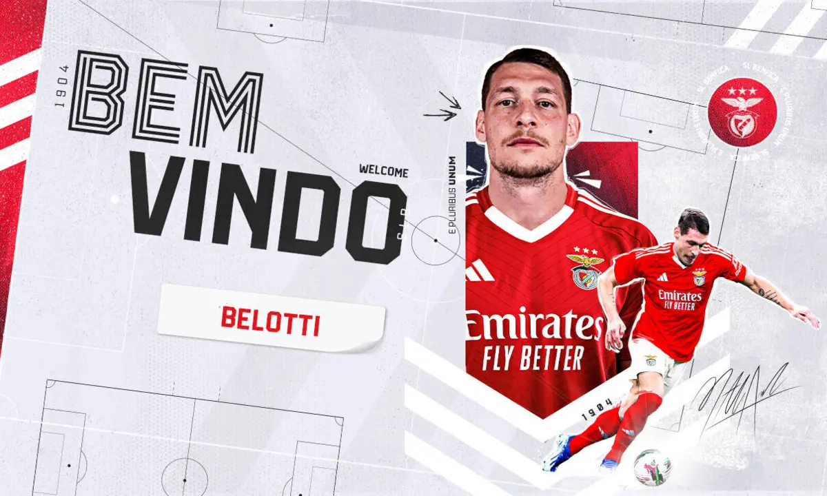 Imagem de contexto do artigo Oficial: Benfica anuncia Andrea Belotti como reforço