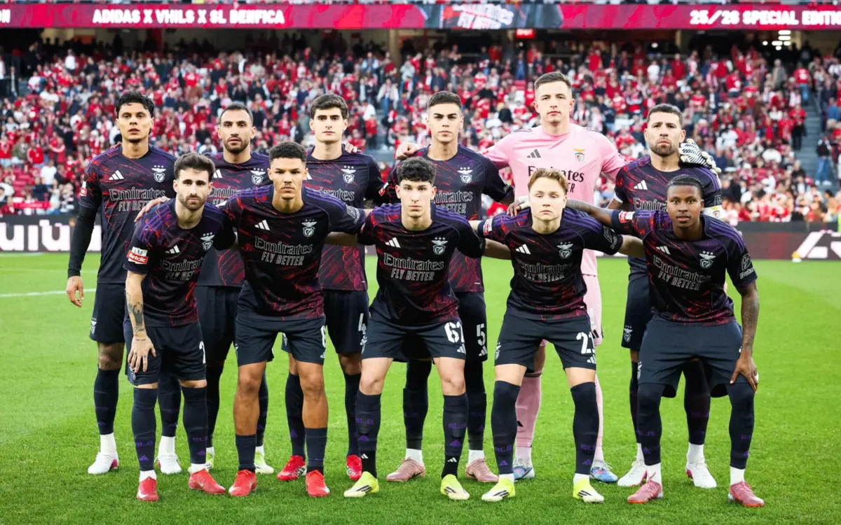 Nova camisola do Benfica