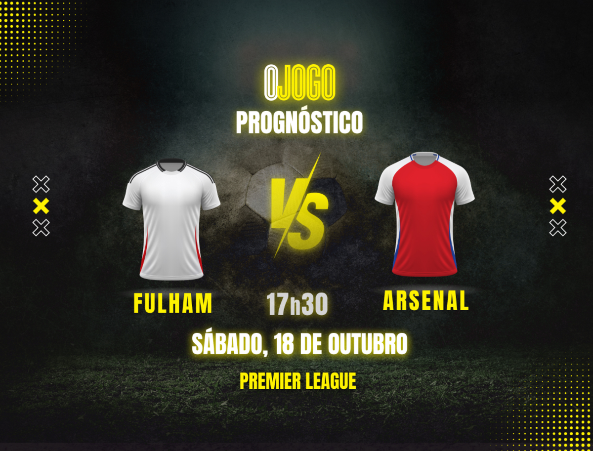 Imagem de contexto do artigo Prognóstico Fulham vs Arsenal: Dicas e Odds para a Premier League