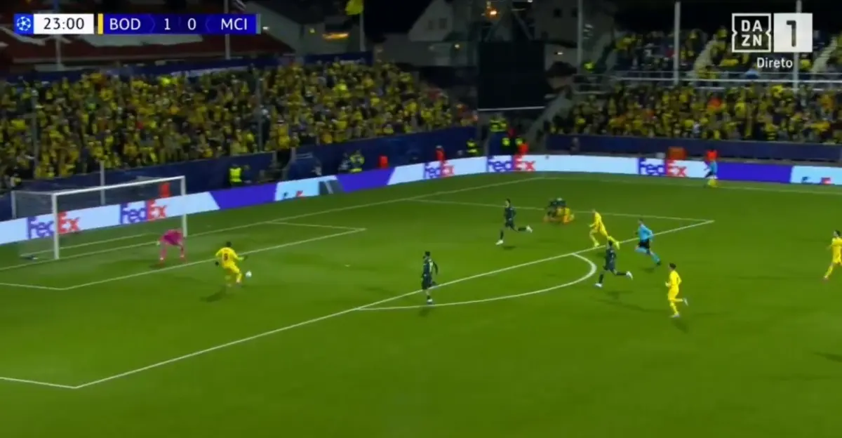 Imagem de contexto do artigo Bodo/Glimt surpreende Manchester City com bis em dois minutos. Ora veja
