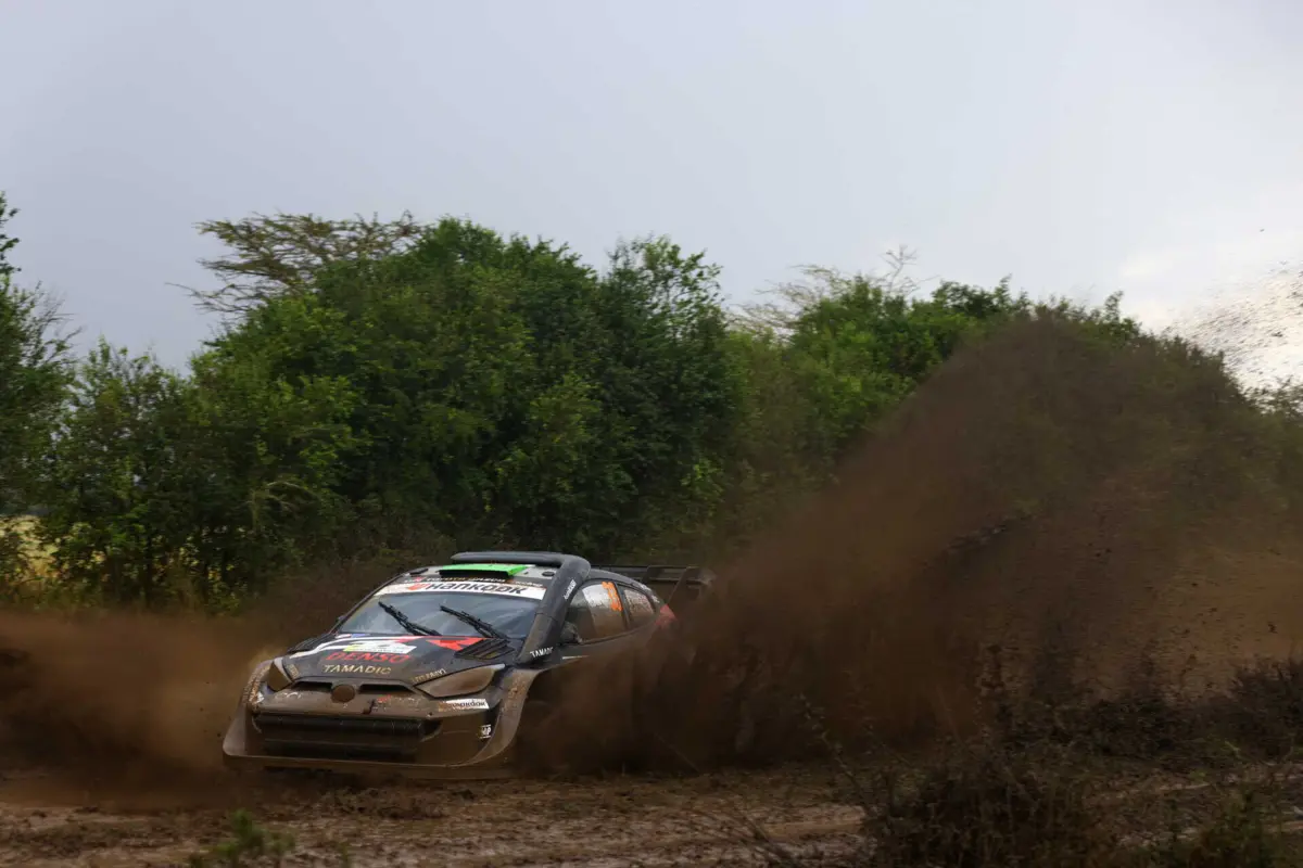 Rali Safari, no Quénia