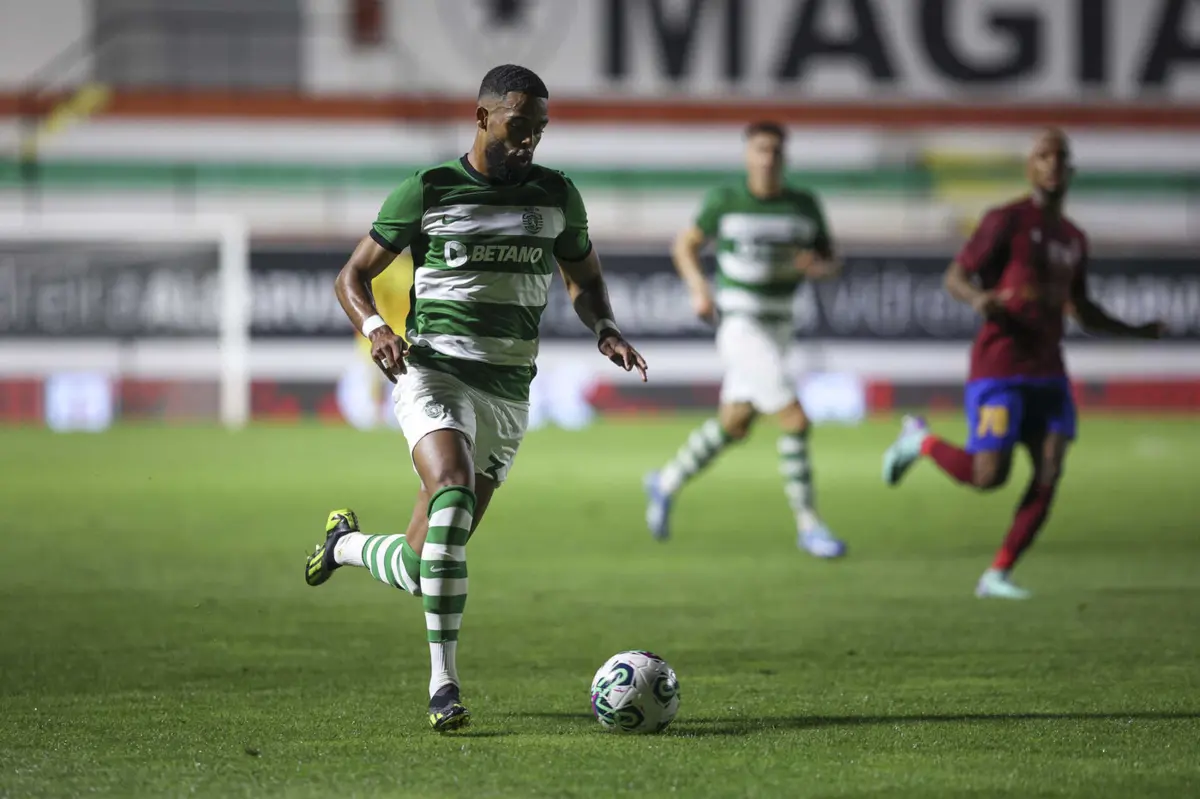 St. Juste em ação no Olivais e Moscavide-Sporting