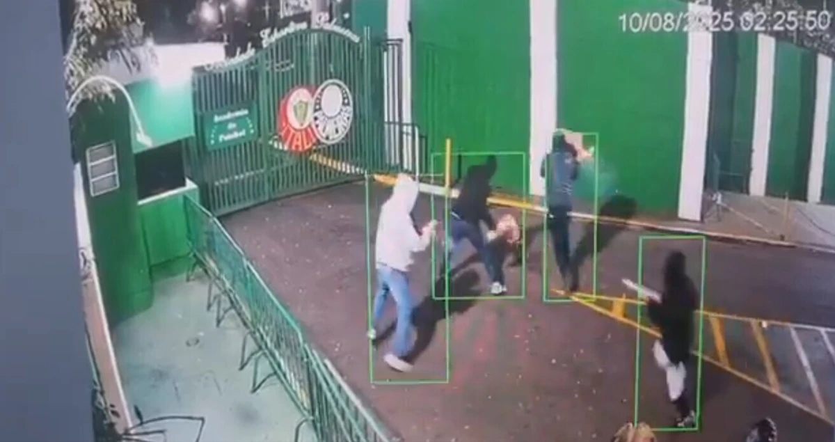 Adeptos atacam centro de treinos (créditos: Palmeiras)