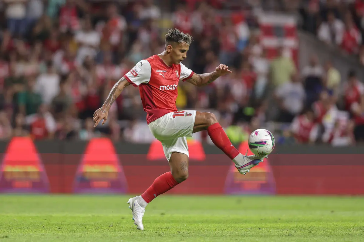 Imagem de contexto do artigo Braga: transferência de Zalazar para o Zenit ainda está de pé