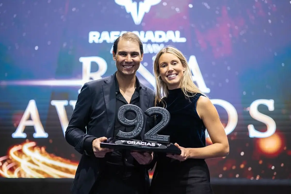 Rafael Nadal homenageado na sua academia após retirar-se do ténis (créditos: Instagram)