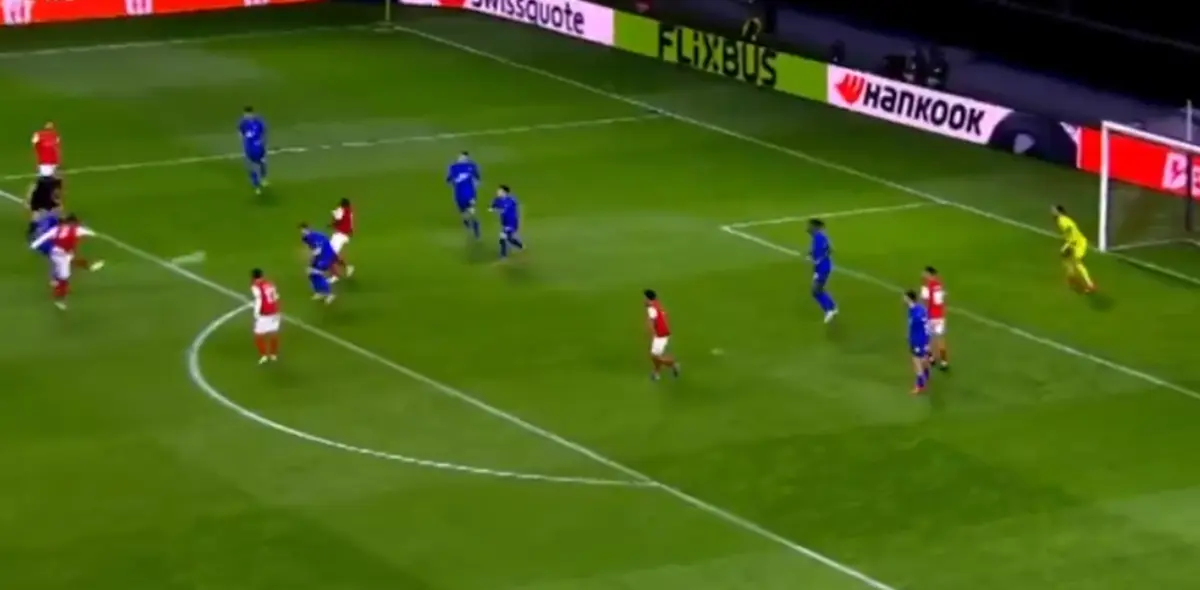 Imagem de contexto do artigo Golaço de Vítor Carvalho "fecha a loja" no Braga-Hoffenheim