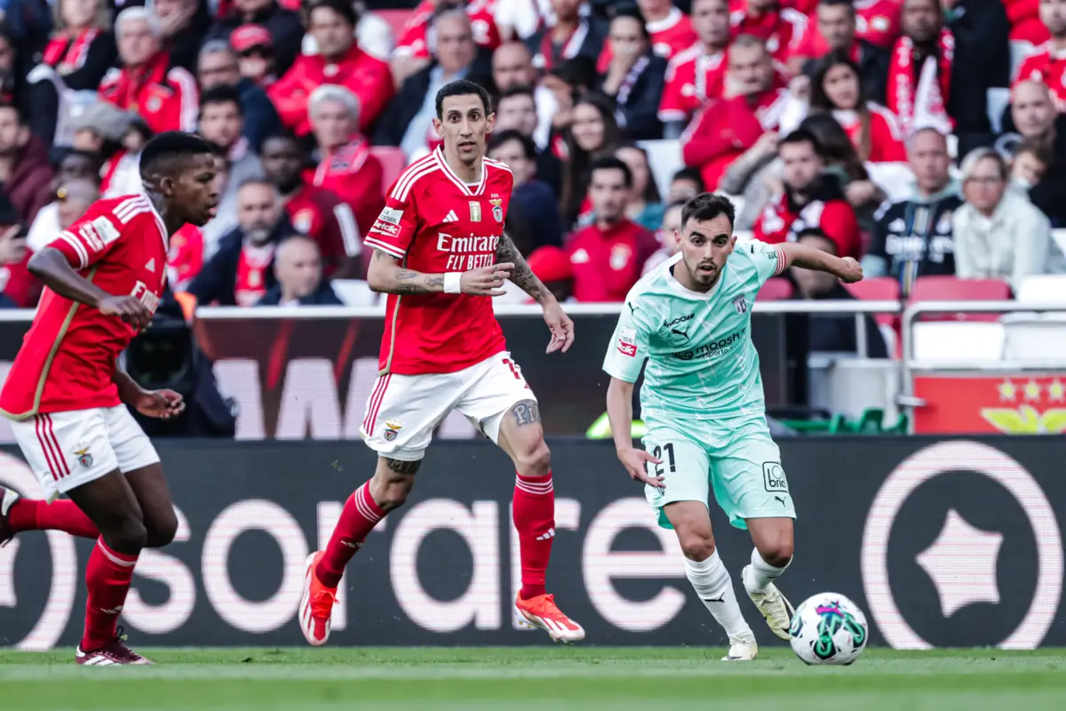 Ricardo Horta marcou na Luz (Créditos: Mário Vasa/Global Imagens)