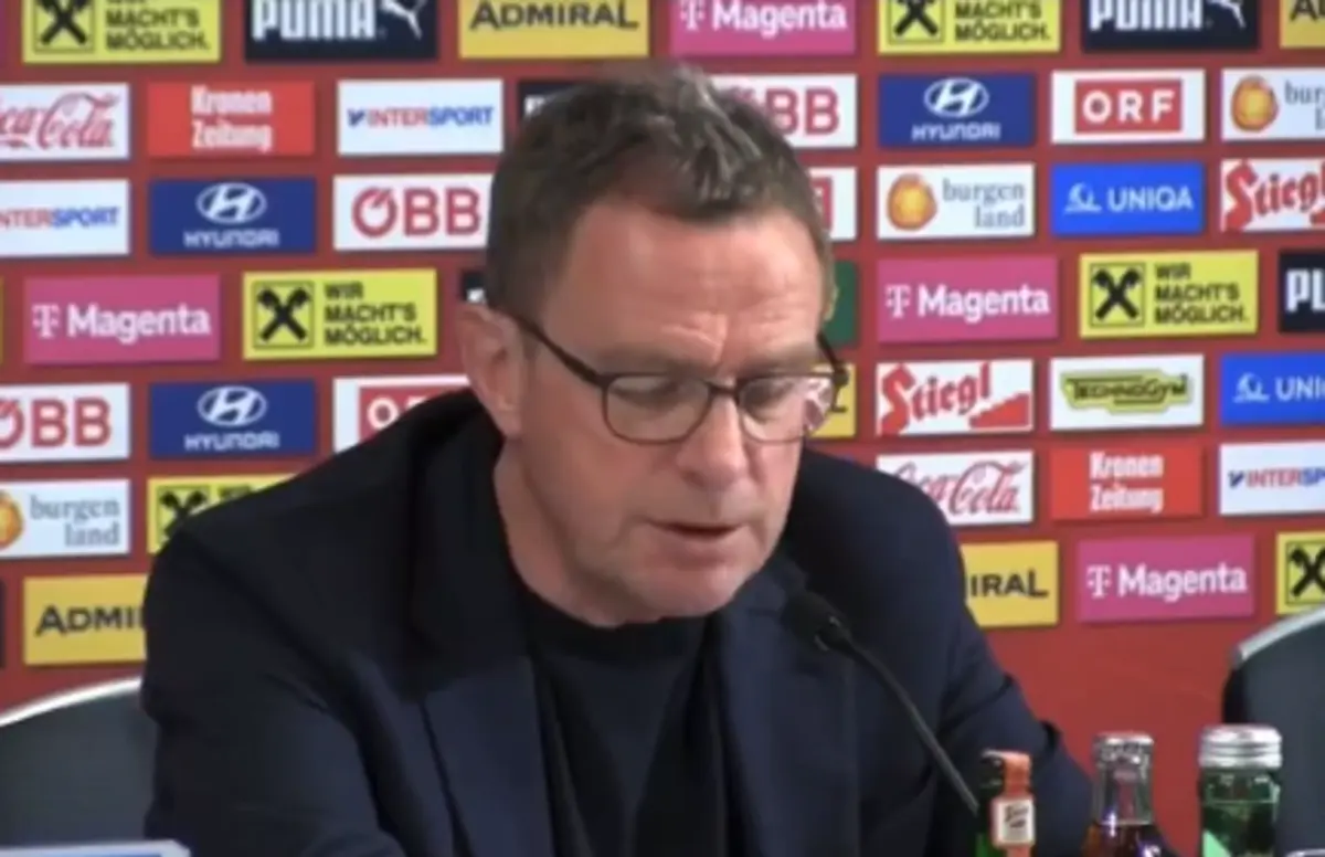 Ralf Rangnick, selecionador da Áustria