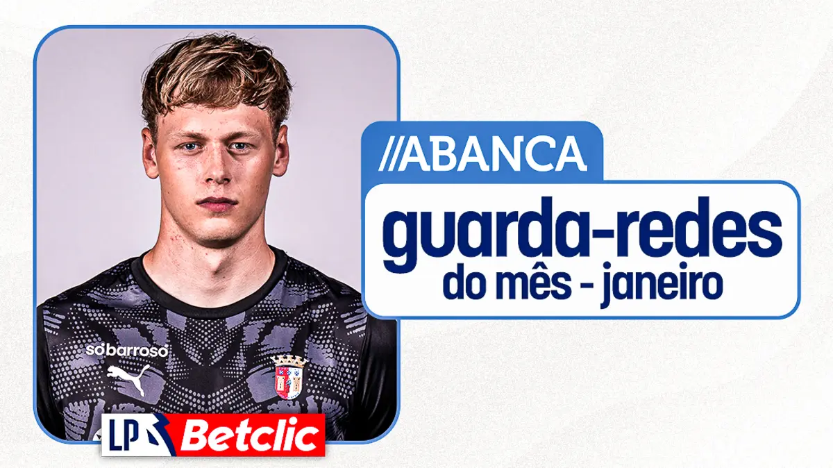 Imagem de contexto do artigo Melhor guarda-redes de janeiro: Hornicek supera Diogo Costa e Bernardo