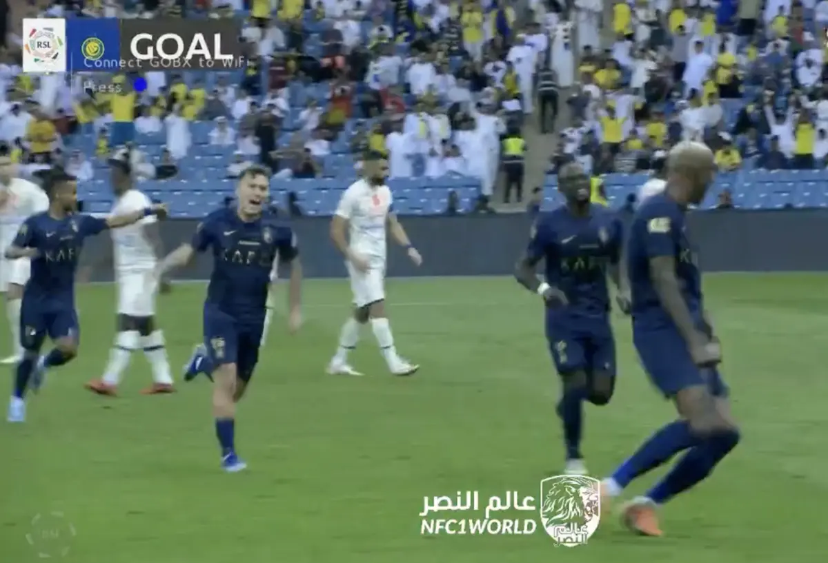 Imagem de contexto do artigo Assistência de Ronaldo e bis de Talisca no Al Feiha-Al Nassr. Ora veja