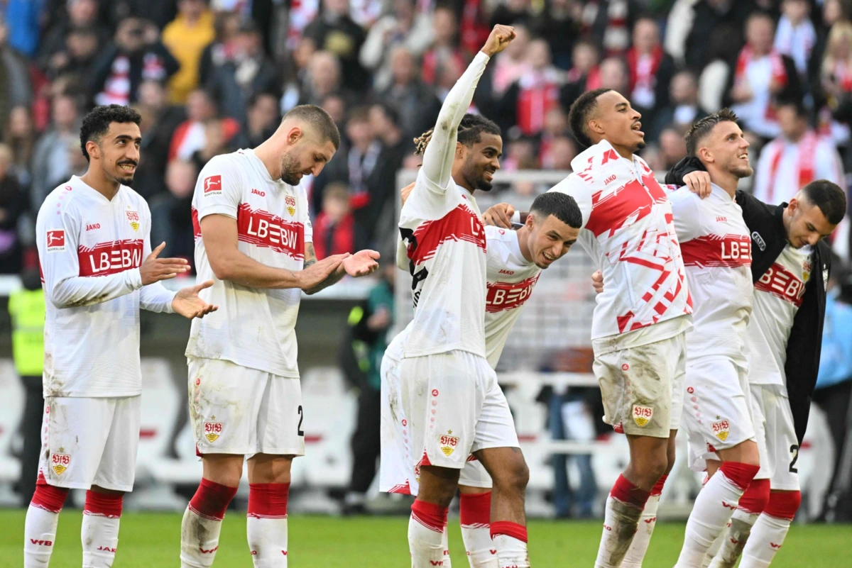 Jogadores do Estugarda