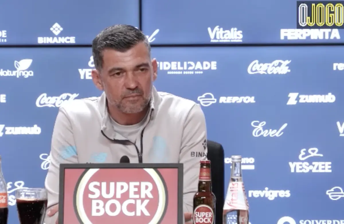 Imagem de contexto do artigo Sérgio Conceição: "Quarteto afastado? Não faço parte do departamento jurídico"