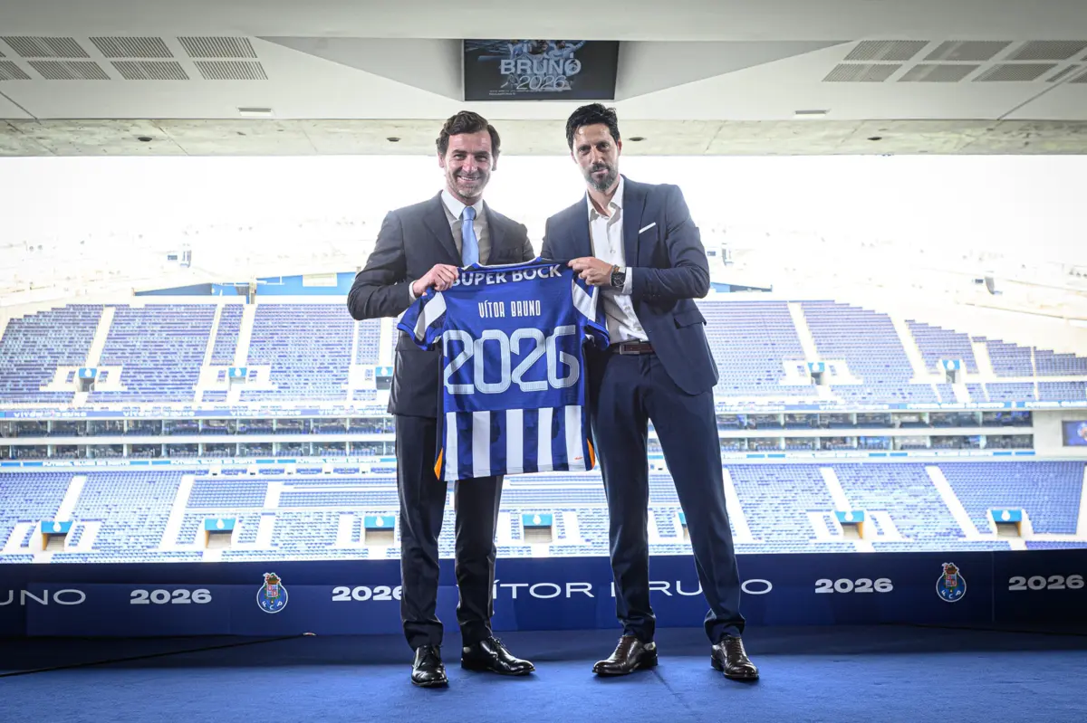 Imagem de contexto do artigo Vítor Bruno apresentado como treinador do FC Porto: recorde o que foi dito