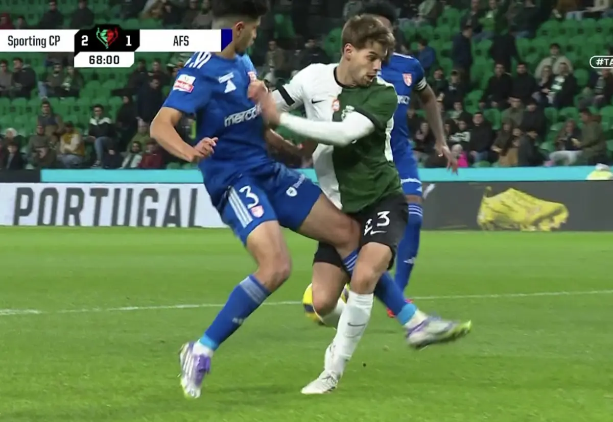 Imagem de contexto do artigo Tribunal O JOGO | Era penálti no lance entre Paulo Vitor e Bragança?